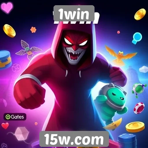 Diversidade de jogos disponíveis no 1win